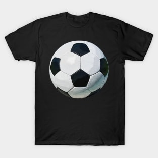 Vintage soccer ball green T-Shirt